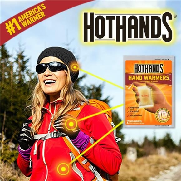 40 Pairs Hand Warmers Long Lasting Safe Natural Odorless Air Activated Warmers - Picture 6 of 6